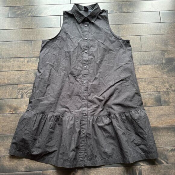 Gap Cotton Shirt Peplum Dress - Picture 1 of 2